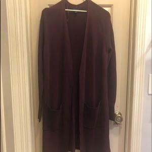 Ann Taylor open long cadigan